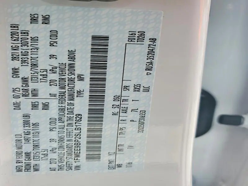 2025 FORD BRONCO BADLANDS  