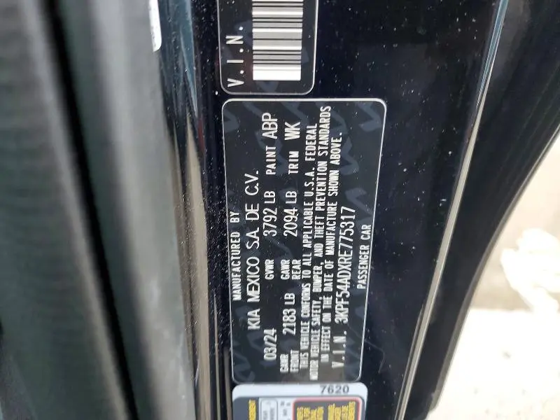 2024 KIA FORTE GT LINE  