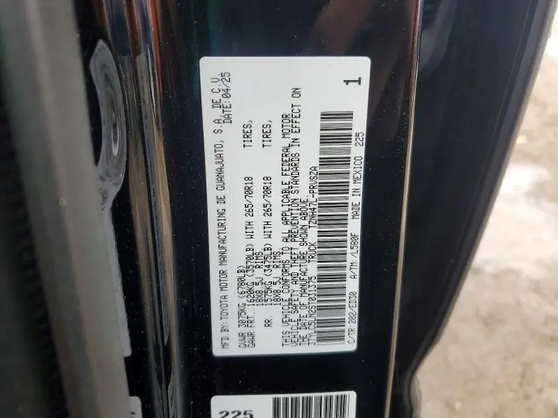 2025 TOYOTA TACOMA DOUBLE CAB  