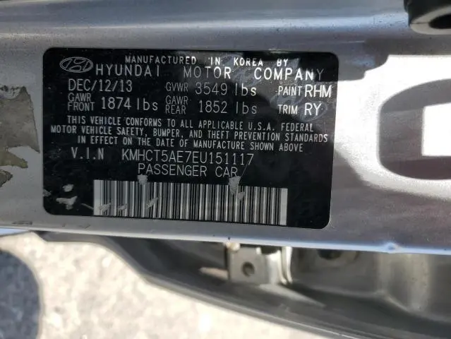 2014 HYUNDAI ACCENT GLS