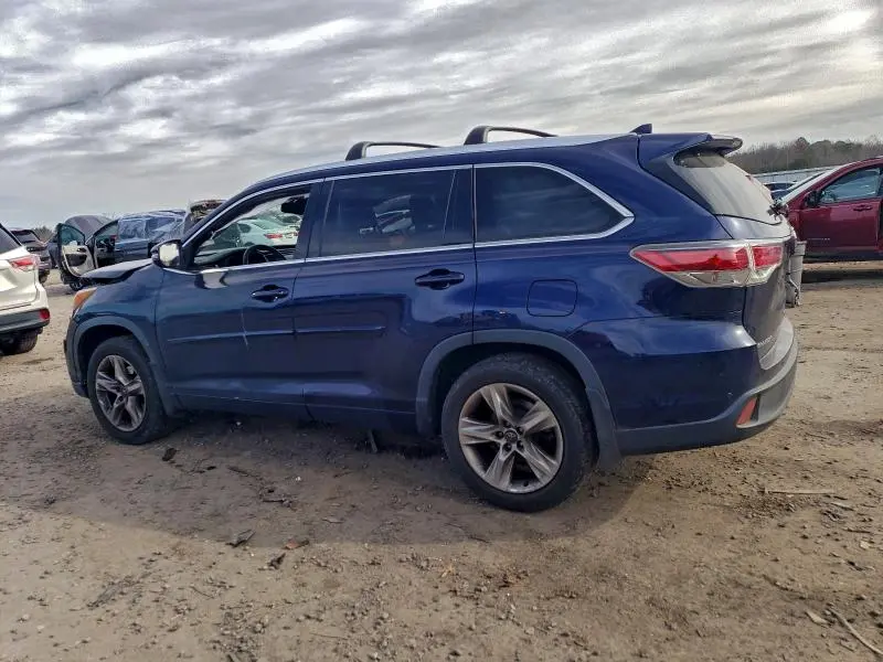 2016 TOYOTA HIGHLANDER LIMITED PLATINUM  