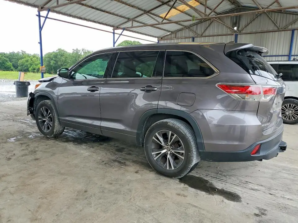 2016 TOYOTA HIGHLANDER XLE  