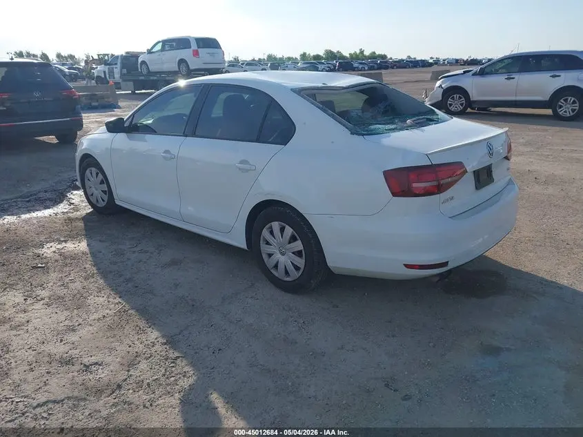 2016 VOLKSWAGEN JETTA 1.4T S