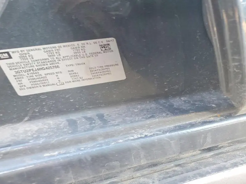 2017 GMC SIERRA K1500 DENALI  