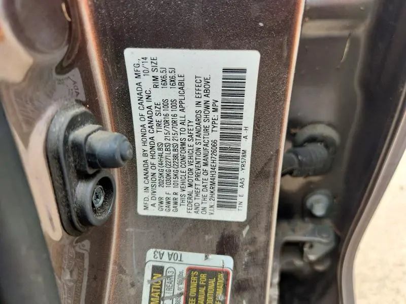 2014 HONDA CR-V LX  