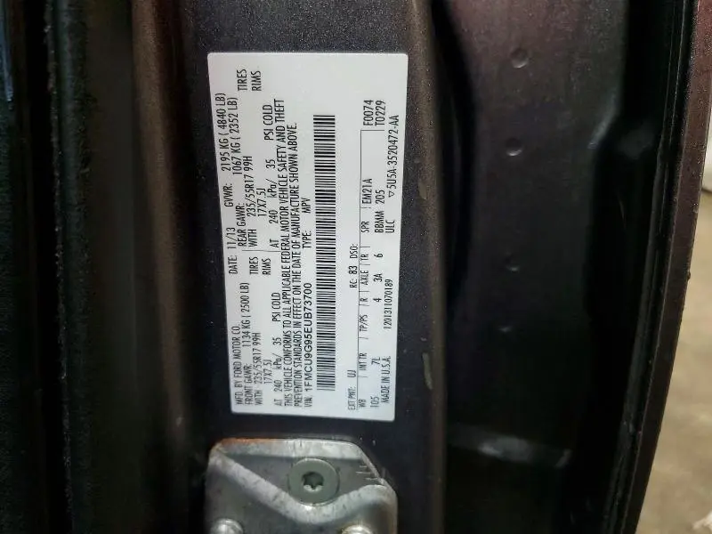 2014 FORD ESCAPE SE  