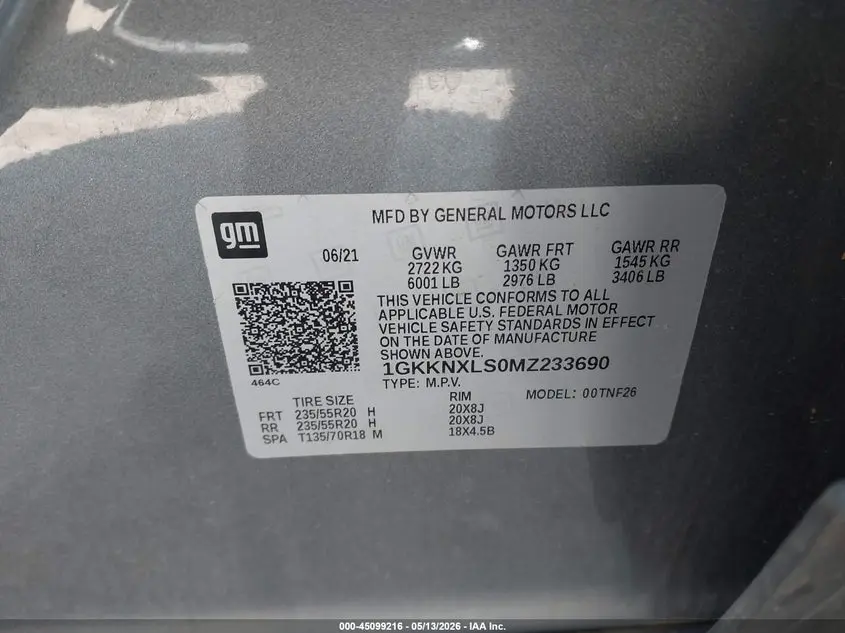 2021 GMC ACADIA AWD DENALI