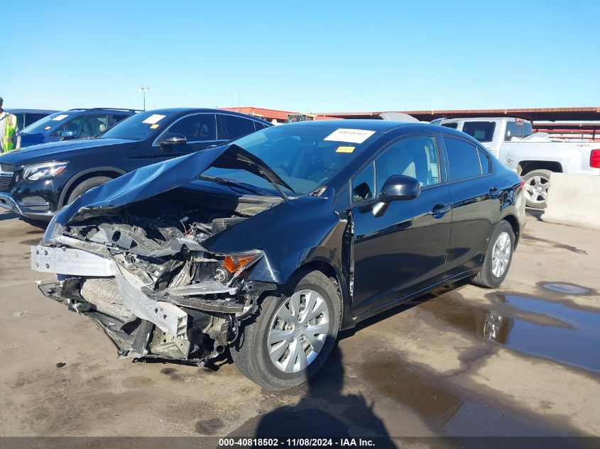 2012 HONDA CIVIC LX