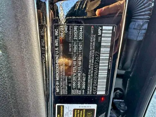 2021 MERCEDES-BENZ GLE 350 4MATIC  