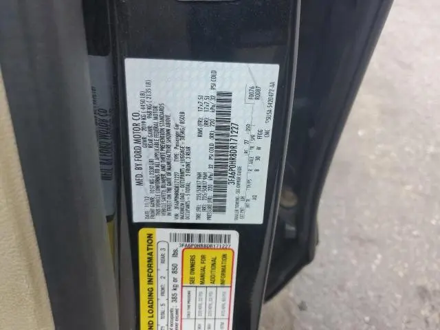 2013 FORD FUSION SE  