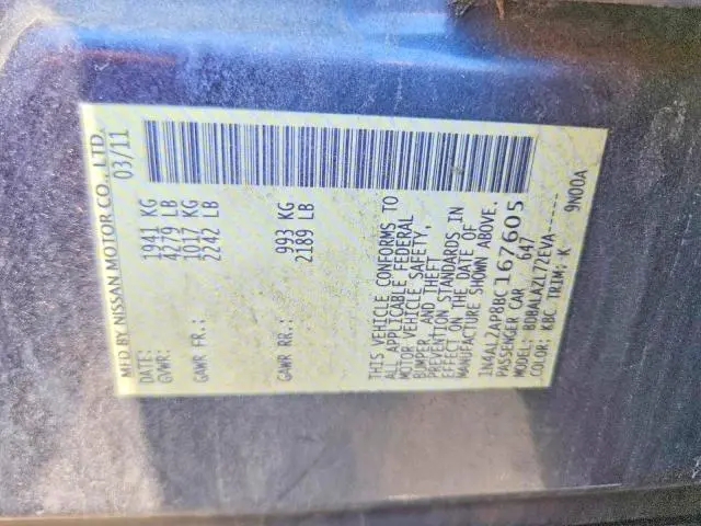 2011 NISSAN ALTIMA 2.5  