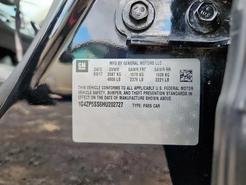 2017 BUICK LACROSSE ESSENCE  