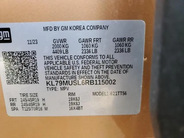 2024 CHEVROLET TRAILBLAZER RS  