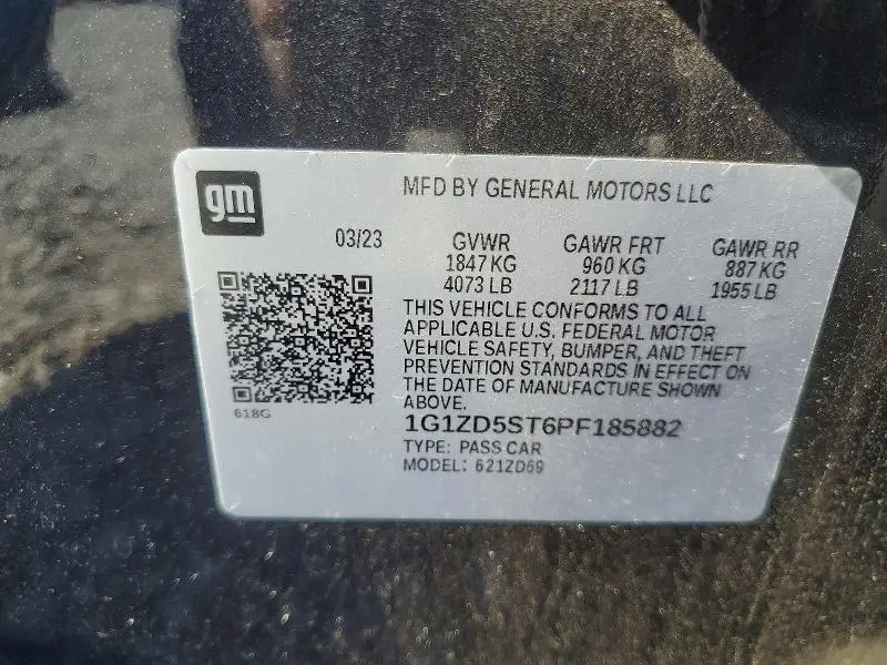 2023 CHEVROLET MALIBU LT  