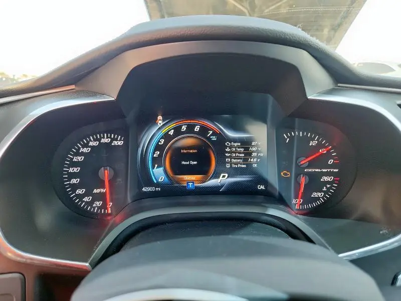 2019 CHEVROLET CORVETTE STINGRAY 1LT  