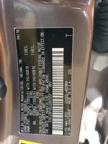 2018 TOYOTA HIGHLANDER SE  