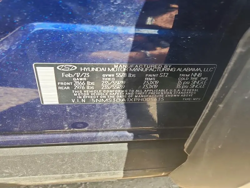 2023 HYUNDAI SANTA FE SEL PREMIUM  