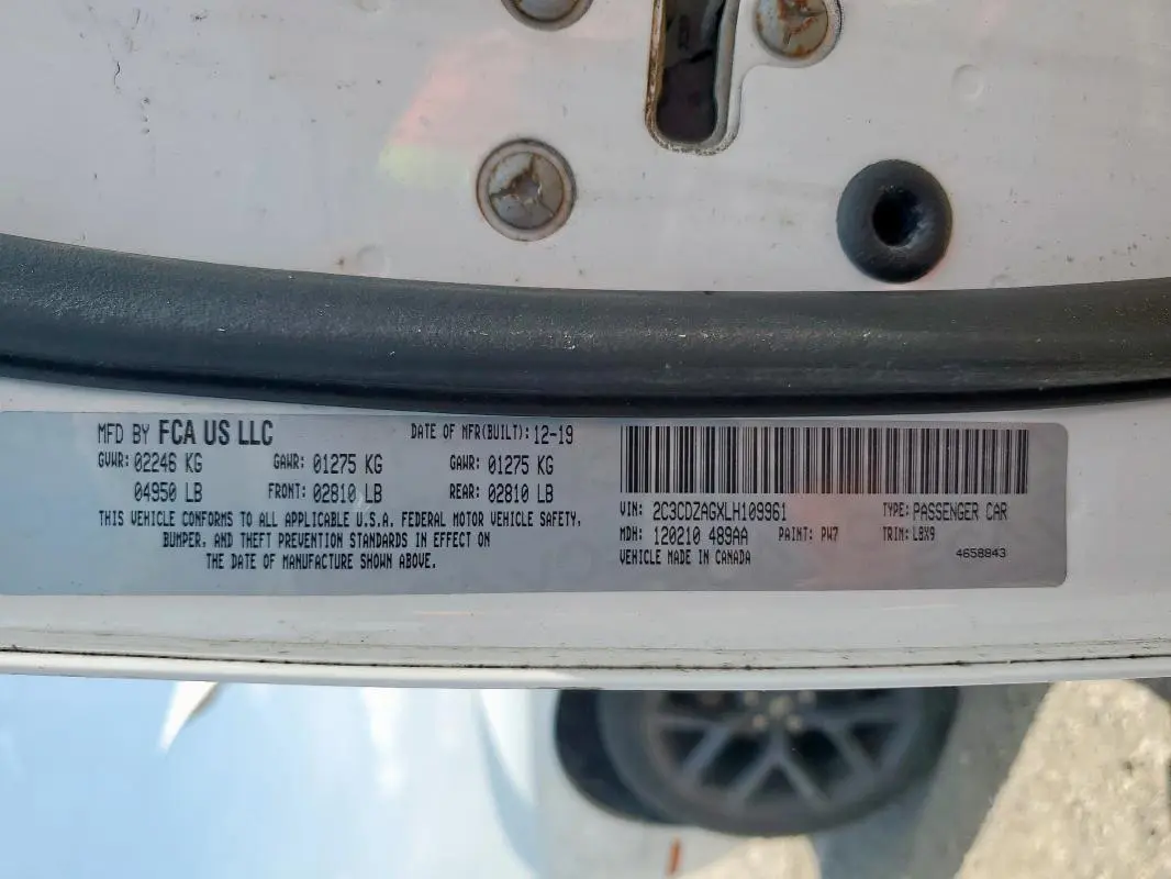 2020 DODGE CHALLENGER SXT  