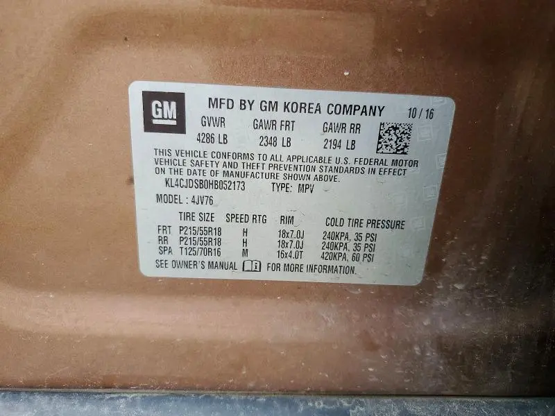 2017 BUICK ENCORE PREMIUM  