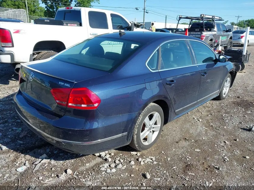 2014 VOLKSWAGEN PASSAT 2.0L TDI SEL PREMIUM