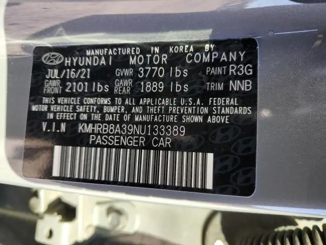 2022 HYUNDAI VENUE SE  