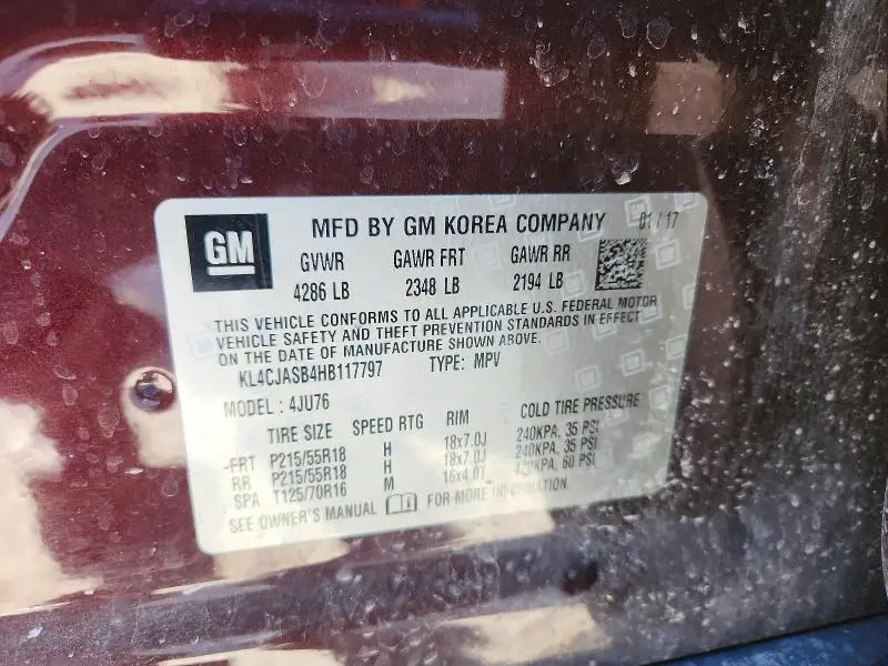 2017 BUICK ENCORE PREFERRED  