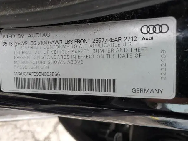2014 AUDI A6 PREMIUM PLUS  