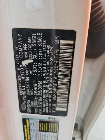 2016 HYUNDAI SANTA FE SE  