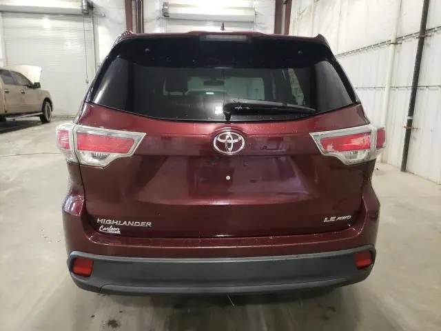 2016 TOYOTA HIGHLANDER LE  