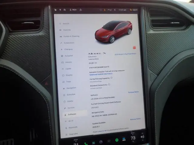 2021 TESLA MODEL X   