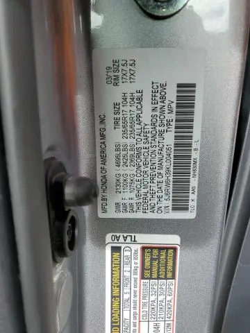 2019 HONDA CR-V LX  