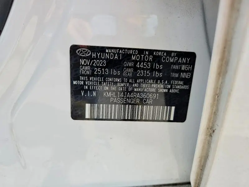 2024 HYUNDAI SONATA SEL  