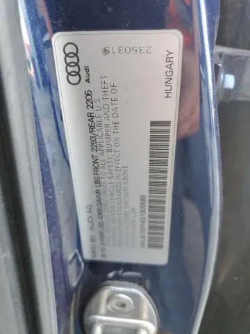 2016 AUDI A3 PREMIUM  