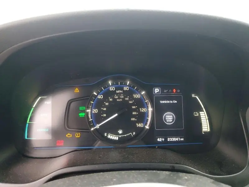 2019 HYUNDAI IONIQ BLUE  