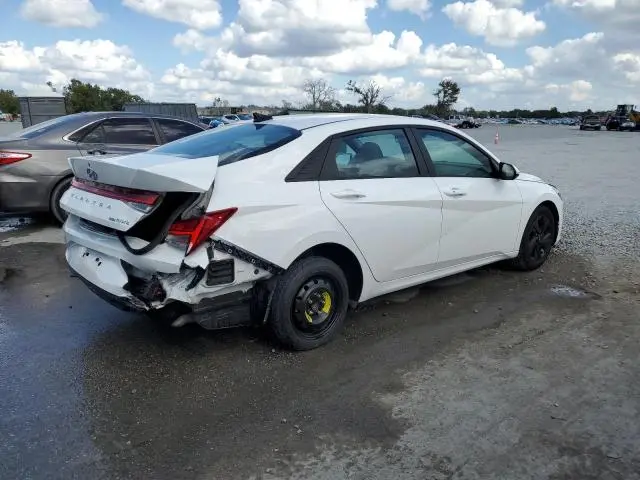2022 HYUNDAI ELANTRA BLUE  