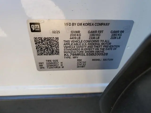 2025 CHEVROLET TRAILBLAZER LT  