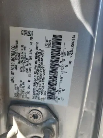 2017 FORD TRANSIT CONNECT XLT  