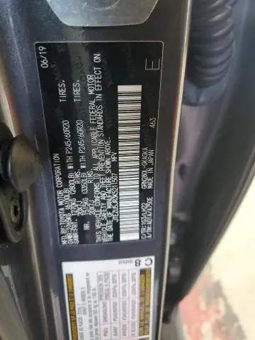 2019 TOYOTA 4RUNNER SR5  