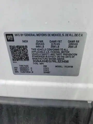 2024 CHEVROLET EQUINOX LS  