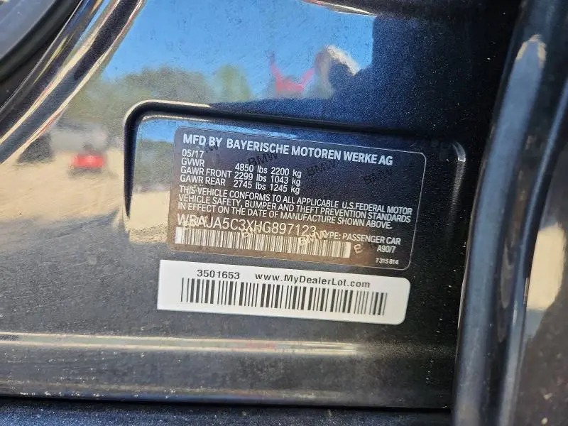 2017 BMW 530 I  