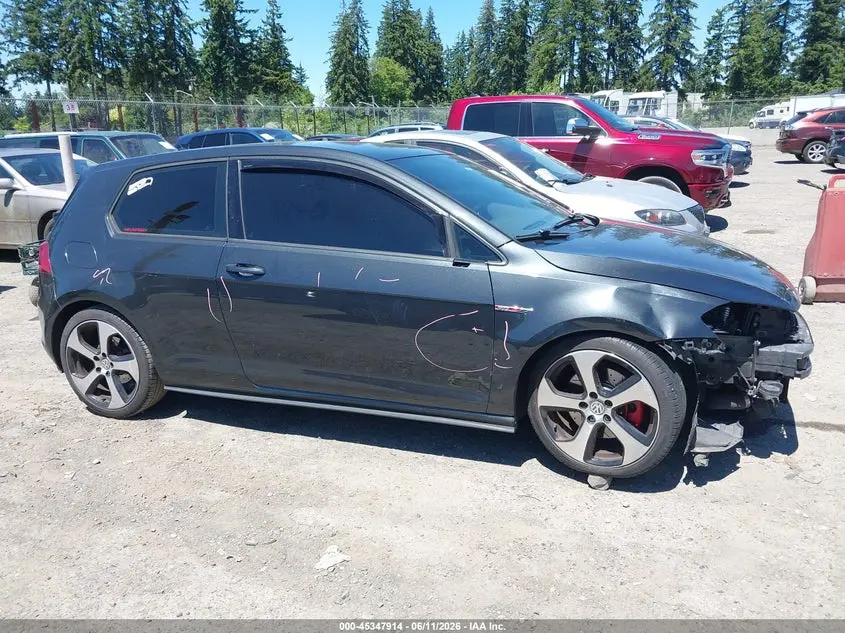 2016 VOLKSWAGEN GOLF GTI S 2-DOOR
