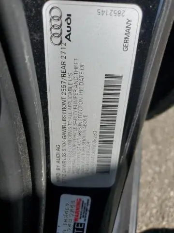 2013 AUDI A6 PREMIUM PLUS  