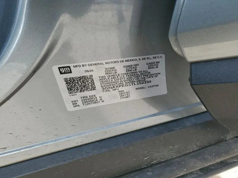 2026 CHEVROLET EQUINOX LT  