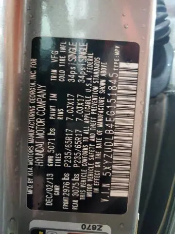 2014 HYUNDAI SANTA FE SPORT   