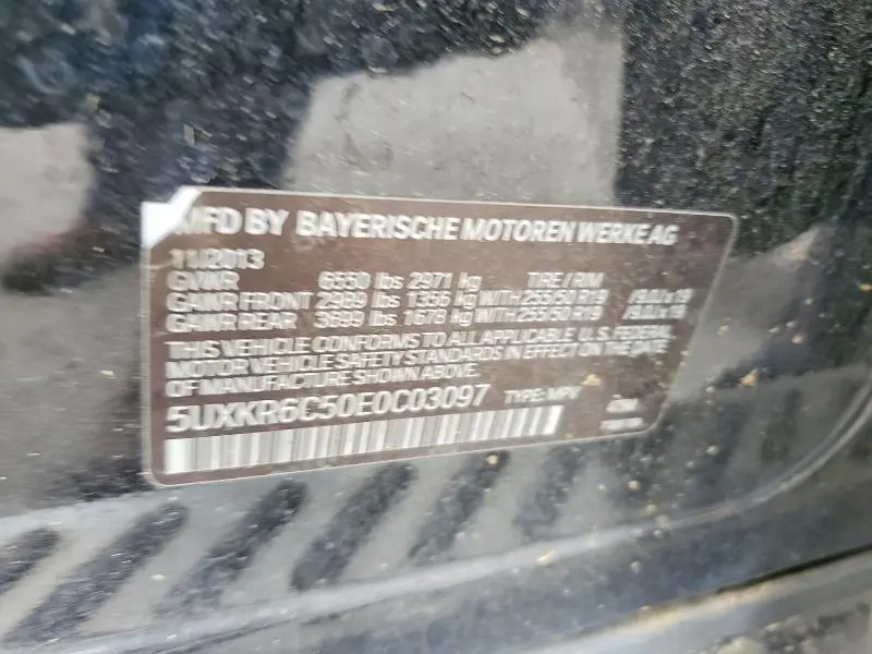 2014 BMW X5 XDRIVE50I  