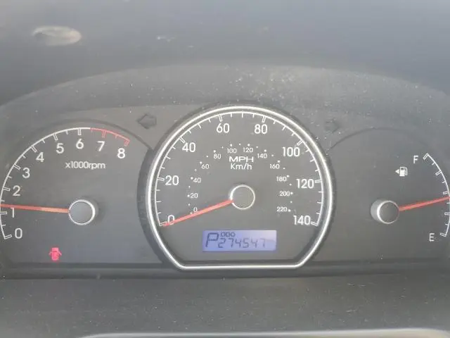 2010 HYUNDAI ELANTRA BLUE  