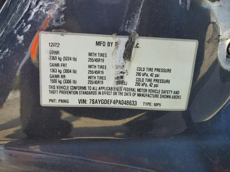 2023 TESLA MODEL Y   