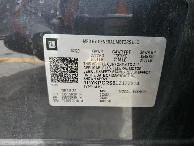 2020 CADILLAC XT6 SPORT  