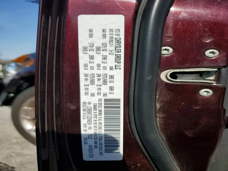 2012 DODGE RAM 1500 LARAMIE  