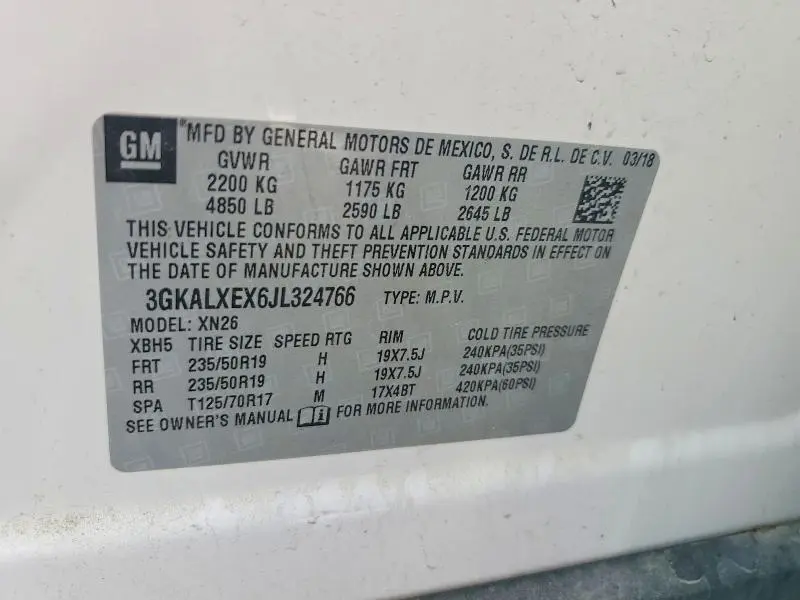 2018 GMC TERRAIN DENALI  